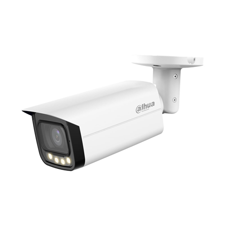 DAHUA-1701N | 4-in-1 Dahua Full-Color Camera. 2MP@25ips. 4-in-1 output switchable by DIP. Color 24/7, 0.0002 lux, Smart Light 60m. Fixed lens 3.6 mm. WDR 120dB, 3D-NR. Includes microphone. IP67, 3AXIS