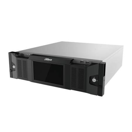 DAHUA-1715 | Centro de videovigilancia con software y hardware integrados. Admite hasta 2.000 canales (500 dispositivos de entrada).