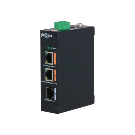 DAHUA-1794N|Unmanageable Dahua Switch 2 PoE + 1 SFP