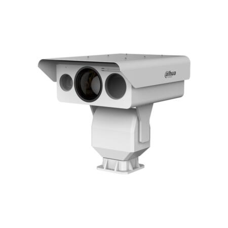 DAHUA-1858 | Thermal + visible Dahua 12 ° / sec motorized camera. with 1km laser lighting for outdoors. Thermal camera with 400 x 300 resolution, 100 mm thermal lens. Detection of people up to 3000 meters and vehicles up to 8800 meters. 2 megapixel Sony 1 / 1.9 CMOS viewable camera. 6 ~ 180mm 30X optical zoom. Intelligent detection (IVS). Fire detection and alarm. BNC video output. 300 DH-SD / Pelco-P / D presets. 1 audio input / 1 output. 2 alarm inputs / 2 outputs. RS485 port. MicroSD slot. Onvif, PSIA, CGI. IP66. 220V AC. Includes feeder