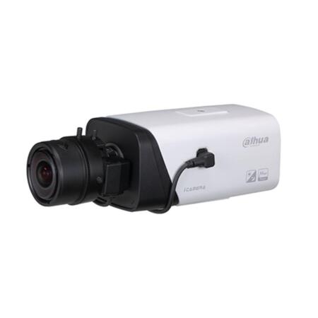 DAHUA-1889-FO | IP box camera AI Series color day/night for indoors. 1/1,8” CMOS, 4MP. Triple Stream. H.265+/H.265/ H.264+/H.264/MJPEG. 4MP at 25fps. ICR filter. 0,008 lux. C/CS mount. OSD, AWB, AGC, BLC, HLC, WDR 140dB, 3D-DNR, 4 ROI, EIS, defog, mirror, motion detection and privacy mask. Face capture, Face Attributes, Perimeter Protection and People Counting. IVS. BNC output. 2 way audio. Alarm: 2 in / 1 out. RS485 port. MicroSD slot. Onvif, CGI. 12V DC, 24V AC. PoE. ePoE.