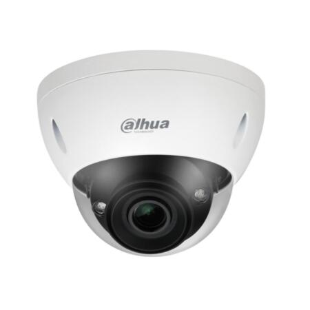 DAHUA-1890-FO | Dahua IP dome AI Series with 40 m Smart IR, vandal resistant for outdoor. CMOS 1 / 2.7 ”of 5MP. Triple Stream H.265 + / H.265 / H.264 + / H.264 / MJPEG format. Resolution up to 5MP at 20ips. ICR filter 0.005 lux F1.6. Motorized optics 2.7 ~ 12 mm (100 ° ~ 28 °). OSD, AWB, AGC, BLC, HLC, WDR 120dB, 3D-DNR, 4 ROI zones, mirror, videosensor and privacy masks. Facial capture, perimeter protection and people counting. Intelligent Detection (IVS). Bidirectional audio. 1 input / 1 alarm output. MicroSD slot Onvif, CGI, P2P. IP67, IK10. 3AXIS. 12V DC PoE ePoE.