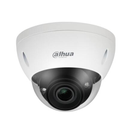 DAHUA-1890-FO | Domo fijo IP Dahua AI Series con Smart IR de 40 m, antivandálico para exterior. CMOS 1/2,7” de 5MP. Triple Stream. Formato H.265+/H.265/H.264+/H.264/MJPEG. Resolución de hasta 5MP a 20ips. Filtro ICR. 0,005 lux F1.6. Óptica motorizada de 2,7 ~ 12 mm (100°~28°). OSD, AWB, AGC, BLC, HLC, WDR 120dB, 3D-DNR, 4 zonas ROI, espejo, videosensor y mascaras de privacidad. Captura facial, protección perimetral y conteo de personas. Detección inteligente (IVS). Audio bidireccional. 1 entrada / 1 salida de alarma. Ranura MicroSD. Onvif, CGI, P2P. IP67, IK10. 3AXIS. 12V CC. PoE. ePoE.