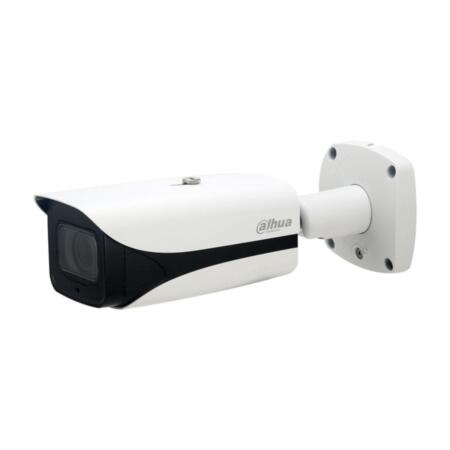 DAHUA-1892-FO | AI Series IP bullet camera with 50 m Smart IR, vandal-proof outdoor. CMOS 1/2.7" of 5MP. Triple Stream H.265 + / H.265 / H.264 + / H.264 / MJPEG format. Resolution up to 5MP at 20ips. ICR filter 0.015 lux F1.5. Motorized optics 2.7 ~ 13.5 mm (100 ° ~ 28 °). OSD, AWB, AGC, BLC, HLC, WDR 120dB, 3D-DNR, 4 ROI zones, mirror, videosensor and privacy masks. Facial capture, face attributes, perimeter protection and people counting. Intelligent Detection (IVS). Bidirectional audio. 2 inputs / 1 alarm output. MicroSD slot Onvif, CGI, P2P. IP67, IK10. 3AXIS. 12V DC PoE ePoE.
