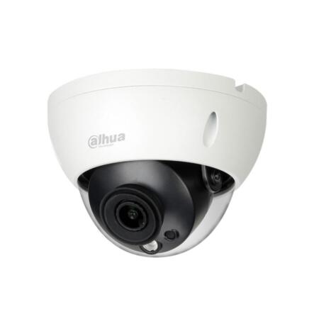 DAHUA-1897-FO | IP dome AI Series with Smart IR of 40 m, vandal protection for outdoors. 1/2,8” CMOS, 2MP. Triple Stream. H.265+/H.265/H.264+/H.264/MJPEG. Resolution up to 2MP at 25fps. ICR filter. 0,002 lux F1.6. 2,8 mm lens (106°).  16X digital zoom. OSD, AWB, AGC, BLC, HLC, WDR 120dB, 3D-DNR, 4 ROI, mirror, motion detection and privacy mask. Face capture, face attributes, perimeter protection and people counting. IVS. 2 way audio. Alarm: 1 in / 1 out . MicroSD slot. Onvif, API. IP67, IK10. 3AXIS. 12V DC. PoE. ePoE.