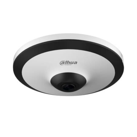 DAHUA-2005-FO | IP Dahua IP fisheye dome with Smart IR of 10 m, for indoors. 1/2,7” Sony® CMOS, 5MP. Triple Stream. H.265+/ H.265/ H.264+/ H.264/ MJPEG. 5MP at 25fps. ICR filter. 0,006 lux F2.0. 1,4 mm fisheye lens (180°). OSD, AWB, AGC, BLC, HLC, WDR 120dB, 3D-DNR, 4 ROI, mirror, motion detection and privacy mask. Multiple dewarping. IVS. Heat map. Microphone incorporated. MicroSD slot. Onvif, CGI, API. 12V DC. PoE.