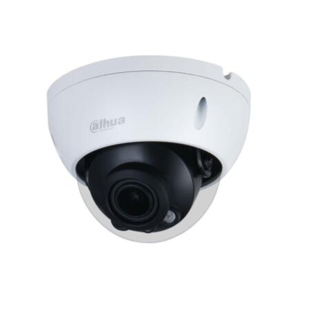 DAHUA-2011-FO | Dahua StarLight IP fixed dome with 40 m Smart IR for outdoors. 1/2.7” CMOS of 8MP. Dual Stream H.265 / H.264 / MJPEG format. Resolution up to 8MP at 15 fps. ICR filter 0.008 lux F1.5. Motorized optics 2.7 ~ 13.5 mm (113 ° ~ 31 °). OSD, AWB, AGC, BLC, HLC, WDR 120dB, 3D-DNR, 4 ROI zones, mirror, videosensor and privacy masks. Intelligent Detection (IVS). MicroSD slot Onvif, CGI, P2P. IP67, IK10. 3AXIS. 12V DC PoE