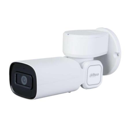 DAHUA-2035 | Cámara StarLight IP Dahua con posicionador de 6°/seg. con iluminación IR de 20 m para exterior. Formato H.265+/H.265/H.264+/H.264/MJPEG. CMOS 1/2,8” Sony® STARVIS™ de 2 megapíxeles. Stream triple. Resolución de hasta 2MP@25ips. Óptica de 3,6 mm. Zoom digital 16X. Filtro ICR. 0,005/0,0005 lux. OSD, AWB, AGC, BLC, HLC, WDR real (120dB), 2D/3D-NR, defog digital, EIS. Detección inteligente (IVS). 1 entrada / 1 salida de audio. Ranura MicroSD. Onvif, CGI. IP66. Lightning-proof 4KV. 12V CC. PoE.