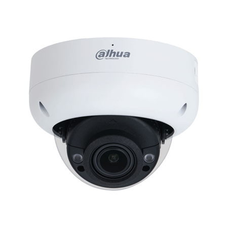 DAHUA-2076N-FO | Domo IP Dahua StarLight WizSense. 5MP@20ips, Smart H.265+. ICR, 0,005/0,0005 lux, Smart IR 40m. Óptica motorizada de 2,7~13,5 mm. WDR 120dB, 3D-DNR, 4 ROI. Protección perimetral con clasificación de personas y vehículos. Ranura MicroSD, RJ45, Onvif, IP67, IK10, 3AXIS, PoE