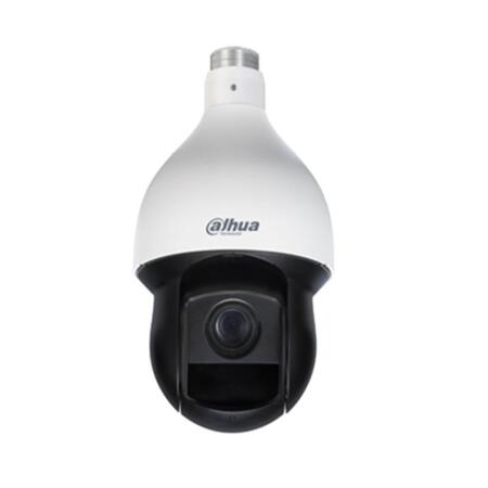 DAHUA-2233 | Domo motorizado 4 en 1 de 300°/seg., con iluminación IR de 150 m para exterior. CMOS 1/2,8” Sony® STARVIS™ de 2MP. Resolución 1080P (25 ips), 720P (25/50 ips). Salida 4 en 1 (HDCVI / HDTVI / AHD / 960H). Zoom óptico 25X de 4,8~120 mm (H: 61°~2,8°). Zoom digital 16X. Filtro ICR. OSD, AWB, AGC, BLC, HLC, WDR real 120 dB, 2D/3D-DNR, 24 mascaras de privacidad. 300 presets DH-SD, Pelco-D/P. 1 entrada / 1 salida de audio. 2 entradas / 1 salida de alarma. RS485. IP66. 24V CC. Incluye soporte de pared y alimentador.