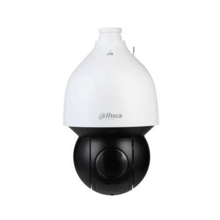 DAHUA-2248 | StarLight IP Dahua 300 ° / sec AI series motorized dome. with IR illumination of 150 m, vandal resistant for outdoors. H.265 + / H.265 / H.264 + / H.264 / MJPEG format. 1 / 2.8 ”4 megapixel STARVIS CMOS. Triple stream. Resolution up to 4MP @ 25ips. 4.9 ~ 156mm 32X optical zoom. 16X digital zoom. ICR filter. 0.005 / 0.0005 lux. OSD, AWB, AGC, BLC, HLC, WDR 120dB, 2D / 3D-DNR, digital defog, EIS, video sensor, privacy masks. Autotracking. Perimeter protection, face detection. Intelligent detection (IVS). 300 DH-SD and Pelco-D / P presets. 1 audio input / 1 output. 2 alarm inputs / 1 outputs. MicroSD slot. Onvif, CGI. IP67, IK10. Lightning-proof 6KV. 24V AC. PoE +. Includes stand and feeder.