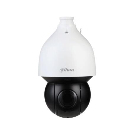 DAHUA-2248 | Dôme motorisé Dahua IP StarLight série AI 300L / s avec éclairage IR de 150 m, anti-vandalisme pour l'extérieur. Format H.265 + / H.265 / H.264 + / H.264 / MJPEG. CMOS 1 / 2,8 ”STARVIS 4 mégapixels. Triple Stream. Résolution jusqu'à 4MP @ 25ips. Zoom optique 32X de 4,9 à 156 mm. Zoom numérique 16X. Filtre ICR. 0,005 / 0,0005 lux. OSD, AWB, AGC, BLC, HLC, WDR 120dB, 2D / 3D-DNR, désembuage numérique, EIS, capteur vidéo, masques de confidentialité. Suivi automatique. Protection périmétrique, détection de visage. Détection intelligente (IVS). 300 préréglages DH-SD et Pelco-D / P. 1 entrée audio / 1 sortie. 2 entrées / 1 sortie d'alarme. Emplacement MicroSD. Onvif, CGI. IP67, IK10. 6KV résistant à la foudre. 24V AC. PoE +. Comprend un support et un chargeur.