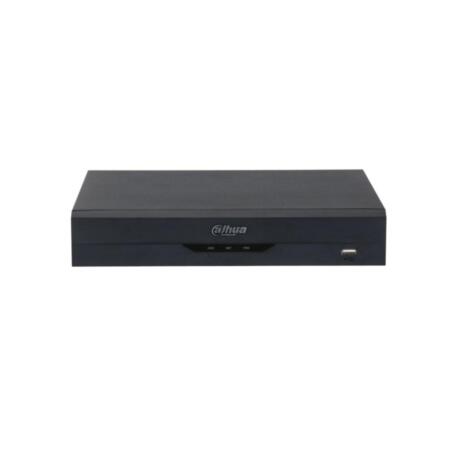 DAHUA-2597-FO | Dahua 4 channel 4K / 8MP IP NVR. Smart H.265 + / Smart H.264 + / H.265 / H.264 / MJPEG. Two-way audio. Playback up to 4 channels 1080P in real time. 12MP, 4K / 8MP, 5MP, 4MP, 3MP, 1080P, 720P, etc. 80/60 Mbps. HDMI (4K) and 1 VGA (1080P) outputs. 2-channel perimeter protection. 1 channel facial recognition. 4-channel SMD Plus. 1 SATA HDD capacity. 1 RJ45. 2 USB 2.0. 12V DC