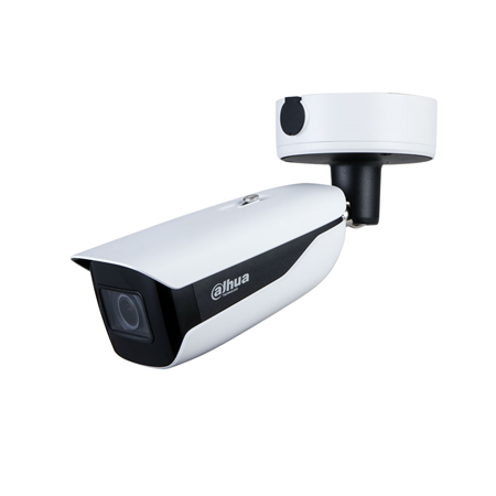 DAHUA-2641-FO | Caméra bullet IP Dahua WizMind avec IR intelligent de 140 m pour l'extérieur. CMOS 1 / 2,8 ”de 2MP. Triple Stream. Format H.265 + / H.265 / H.264 + / H.264 / MJPEG. Résolution jusqu'à 1080P à 50ips. Filtre ICR. 0,002 lux F1.6. Objectif motorisé varifocal 8 ~ 48 mm. OSD, AWB, AGC, BLC, HLC, WDR 140dB, 3D-DNR, 4 zones ROI, miroir, capteur vidéo et masques de confidentialité. Détection de visage, attributs de visage, protection du périmètre et comptage de personnes. Détection intelligente (IVS) et carte thermique. 1 entrée audio / 1 sortie. 3 entrées d'alarme / 2 sorties. Emplacement MicroSD. Onvif, CGI, P2P. IP67, IK10. 3AXIS. 12V DC. PoE.