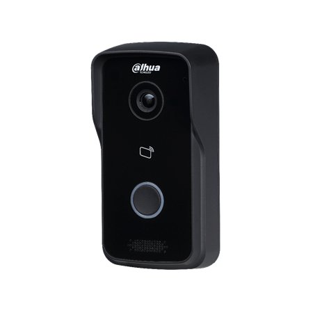 DAHUA-2648 | Estación de videoportero IP Dahua apta para exterior. Protocolo SIP. H.264. CMOS 1/4" de 1MP. G.711. Audio bidireccional. Incorpora micrófono y altavoz. Incorpora lector IC . 2 entradas de alarma. Tamper antisabotaje. RS485. IP65. 12V CC. PoE. Instalación en superficie.