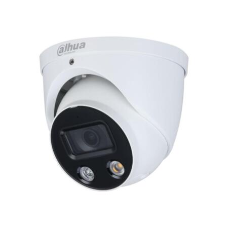 DAHUA-2688-FO | Dome fisso IP Dahua Full-Color con deterrenza attiva Illuminazione bianca Smart 30 m per esterno. CMOS 1 / 2,7 "da 4 MP. Triple Stream. Formato H.265 + / H.265 / H.264 + / H.264 / MJPEG. Risoluzione fino a 4 MP a 30 ips. 0,003 lux F1.0. Ottica fissa da 2,8 mm (103 °). OSD, AWB, AGC, BLC, HLC, WDR 120dB, 3D-NR, 4 zone ROI, specchio, sensore video e maschere privacy. Protezione perimetrale. SMD Plus. Rilevamento intelligente (IVS). Audio bidirezionale. Incorpora microfono e altoparlante. 1 ingresso allarme / 1 uscita. Slot per microSD. Onvif S / G / T, CGI, Milestone, P2P, SDK e API. IP67. 3AXIS. 12V DC. PoE.