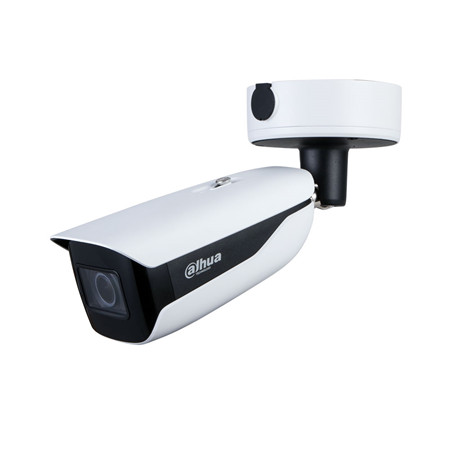 DAHUA-2738-FO | Cámara bullet IP Dahua AI Series con Smart IR de 120 m antivandálica para exterior. CMOS 1/1,8” de 8MP. 3 streams. Formato Smart H.265+, Smart H.264+, H.265, H.264, MJPEG. Resolución de hasta 8MP a 25ips. Filtro ICR. 0,005 lux F1.6. Óptica motorizada de 8 ~ 32 mm (40°~15°). OSD, AWB, AGC, BLC, HLC, WDR 120dB, 3D-DNR, 4 zonas ROI, espejo, videosensor y mascaras de privacidad. Captura facial, atributos de rostros, protección perimetral y conteo de personas. Detección inteligente (IVS). Audio bidireccional. 3 entradas / 2 salidas de alarma. Ranura MicroSD. RS485. Onvif, CGI, P2P. IP67, IK10. 3AXIS. 12V CC. PoE+. ePoE.