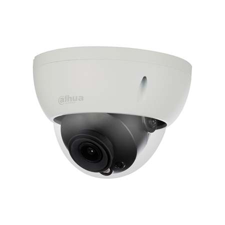 DAHUA-2827 | Domo fijo Dahua 4 en 1 serie PRO con Smart IR de 30 m antivandálico para exterior. CMOS 1/2” de 8MP. Salida 4 en 1 (HDCVI / HDTVI / AHD / 960H) conmutable por DIP switch. Óptica fija de 2,8 mm (110,8°). 0,005 lux. Filtro ICR. OSD, AWB, AGC, BLC, HLC, WDR 120dB, 2D/3D-NR. Interfaz de audio. IP67, IK10. 3AXIS. 12V CC.