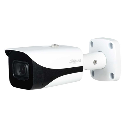 DAHUA-2907 | Cámara bullet 4 en 1 serie PRO con Smart IR de 40 m para exterior. CMOS 1/2,7” de 5MP. Salida 4 en 1 (HDCVI / HDTVI / AHD / 960H) conmutable mediante DIP switch. Óptica fija de 2,8 mm (111°). 0,001 lux. Filtro ICR. OSD, AWB, AGC, BLC, HLC, WDR 120dB, 2D/3D-NR. Incorpora micrófono. IP67. 3AXIS. 12V CC.