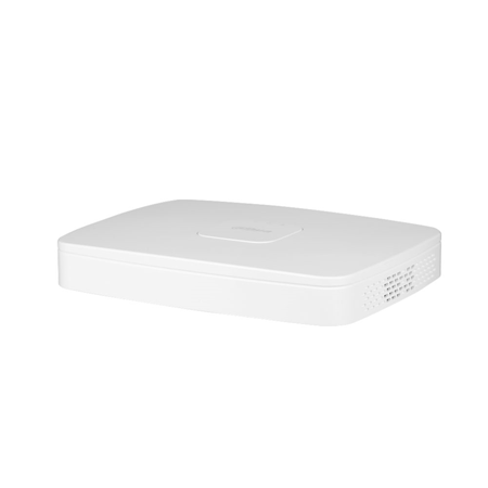 DAHUA-2945-FO | Dahua 5 in 1 XVR with 8 channels HDCVI / HDTVI / AHD / CVBS + 4 channels IP 6MP (added to the BNC inputs). BNC inputs can be converted to IP. AI / H.265 + / H.265 / H.264 + / H.264 format. Two-way audio. Plays 8 channels. 64 Mbps. Recording 5M-N (10 ips), 4M-N, 1080P (15 ips), 1080N, 720P, 960H, D1, CIF (25 ips). HDMI (4K) and VGA (1080P) outputs. 1 channel perimeter protection. 1 channel face detection. 8-channel SMD Plus. Up to 1 SATA HDD up to 10TB. RJ45 Fast Ethernet. Onvif, CGI, P2P, DDNS. 2 USB2.0, 1 RS485. 12V DC. Desktop