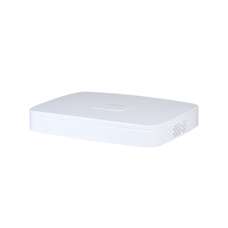 DAHUA-2954-FO | XVR Dahua 5 in 1 con 4 canali HDCVI / HDTVI / AHD / CVBS + 1 canale IP 2MP (aggiunto agli ingressi BNC). Gli ingressi BNC possono essere convertiti in IP. Formato AI / H.265 + / H.265 / H.264 + / H.264. Audio bidirezionale. Riproduce 4 canali. 32 Mbps. Registrazione 1080N, 720P, 960H, D1, CIF (25 ips). Uscita HDMI (1080P) e uscita VGA (1080P). SMD Plus a 4 canali. Fino a 1 HDD SATA fino a 6 TB. RJ45 Fast Ethernet. Onvif, CGI, P2P, DDNS. 2 USB 2.0. 12V DC. Scrivania