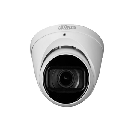 DAHUA-3007 | 4 in 1 bullet camera PRO series with Smart IR of 60 m for outdoor. 1 / 2.7 ”CMOS of 5MP. 4 in 1 output (HDCVI / HDTVI / AHD / 960H) switchable via OSD menu. 2.7 ~ 12mm (34 ° ~ 107 °) motorized lens. 0.005 lux. ICR filter. OSD, AWB, AGC, BLC, HLC, digital WDR, 2D-NR, privacy masks. It incorporates a microphone. IP67. 3AXIS. 12V DC. POC system