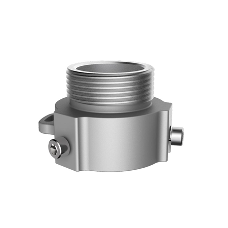 DAHUA-3066 | Adaptador de rosca para domos motorizados Dahua. Diseño estético. Fabricado en aluminio. Adaptador de montaje