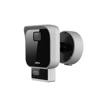DAHUA-3079 | Dahua 60m visual radar for outdoors. Radar and video integration. The high frequency radar (60GHz) is not affected by bad weather conditions. Extremely low false alarm rate. It incorporates white warning light and speaker for deterrence through light and sound. 4MP CMOS sensor, with low illumination and high definition image. Automatic and manual calibration. Support drawing protection zone in live view which can be automatically transformed into radar protection zone. Filtering human and vehicle targets. Target speed filtering with a speed of 0–40 km / h. H.265 codec, high compression rate. Built-in IR illumination up to 35 meters