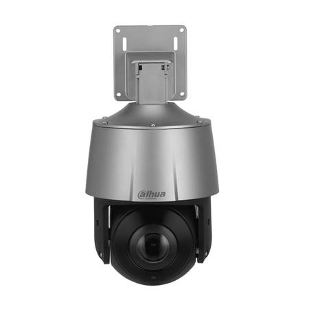 DAHUA-3080 | Domo PTZ IP Dahua WizSense. 2MP@25ips, H.265+/H.264+. ICR, 0,002/0,0002 lux, Smart IR 30m. Zoom óptico 5X: 2,7~13,5 mm. BLC, HLC, WDR digital, 2D/3D-DNR, Defog digital. Pan&Tilt: 355°@80°/s (H); 90°@56°/s (V); 300 presets. Protección perimetral. Audio bidireccional con micrófono y altavoz. Ranura MicroSD, RJ45, Onvif, IP66, PoE.
