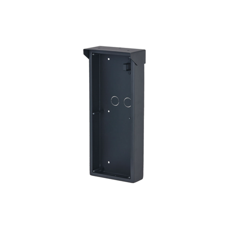 DAHUA-3115 | Cubierta para lluvia para un módulo triple. Forma parte del sistema modular VTO4202FB-X de Dahua. Mejora la vida útil del dispositivo protegiéndolo de la luz solar y la lluvia. Fabricada en aluminio AL 5052. Para montaje en superficie