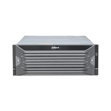 DAHUA-3144 | Almacenamiento de vídeo Dahua integrado. Procesador multinúcleo. Hasta 512 cámaras IP. Ancho de banda de hasta 1024 Mbps. Hasta 24 HDD SAS/SATA. Reemplazo en caliente. RAID 0/1/5/6/10/50/60, JBOD, repuesto dinámico. Admite transmisión de video, almacenamiento directo de imagen y almacenamiento IPSAN. Soporta clúster N+M. Soporta ANR. Cascada SAS para ampliar almacenamiento. Diseño modular. Fuente de alimentación 1+1 redundante