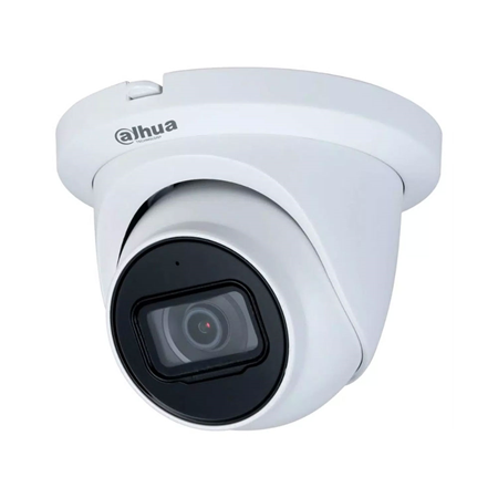 DAHUA-3183 | Domo 4 en 1 Dahua PoC StarLight. 2MP@25ips. Salida 4 en 1 conmutable. ICR, 0,001 lux, Smart IR 60m. Óptica fija 2,8 mm. WDR 130dB, 3D-NR. Incorpora micrófono. IP67, 3AXIS, PoC.