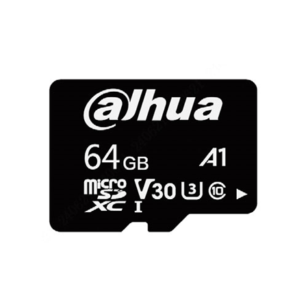 DAHUA-3192 | Tarjeta MicroSD Dahua de 64GB. UHS-I. 100 MB/s de lectura. 40 MB/s de escritura. Rendimiento superior y larga vida útil.