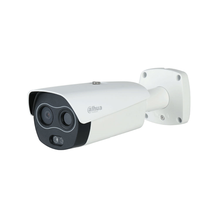 DAHUA-3417N|Dual IP camera thermal 13 mm + visible 6 mm