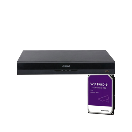 DAHUA-3959-3TB|NVR IP WizSense de 16 canais