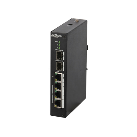 DAHUA-3961-FO|Dahua 6-Port Switch with 4 PoE