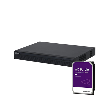 DAHUA-4138-1TB|NVR IP Dahua de 4 canales con PoE