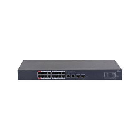 DAHUA-4250|18-port L2 Managed Cloud Switch with 16 PoE ports