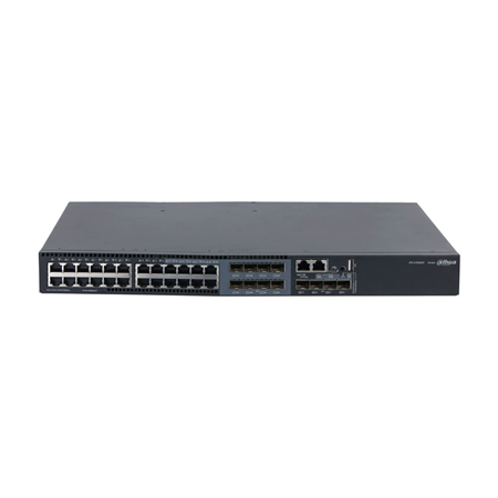 DAHUA-4378|Switch L3 de 24 puertos Gigabit + 4 SFP+
