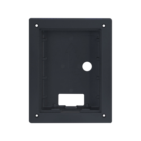 DAHUA-4398|Black flush-mounted box for video door entry system