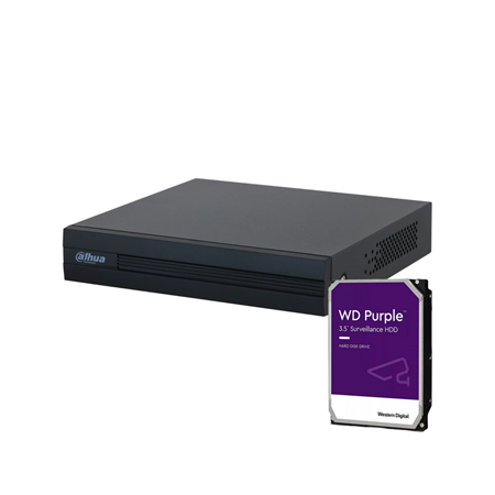 DAHUA-4480-2TB|8-channel XVR 5-in-1 Lite
