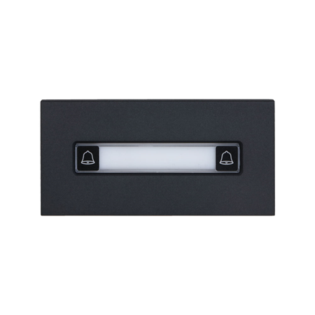DAHUA-4788|Module de boutons-poussoirs à 2 boutons avec boîtier métallique, IP65 et IK07