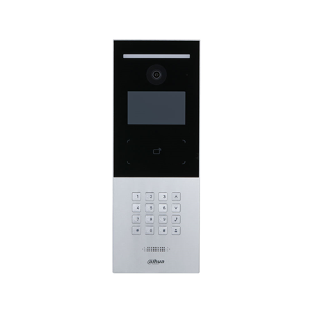 DAHUA-4853|Platine de rue vidéo IP Dahua avec caméra 2MP et lecteur de carte