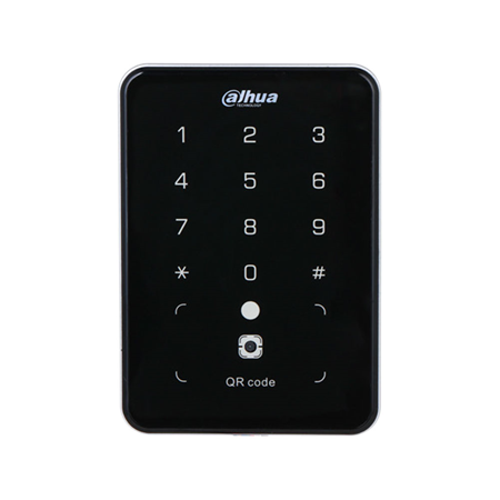DAHUA-4902|Lector QR y de tarjetas IC impermeable Dahua y teclado