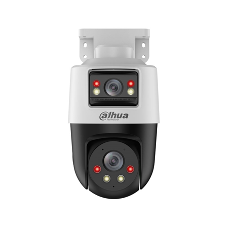 DAHUA-4910|Dôme IP Dahua WizSense 2MP+2MP Pan Tilt X-Spans avec dissuasion active