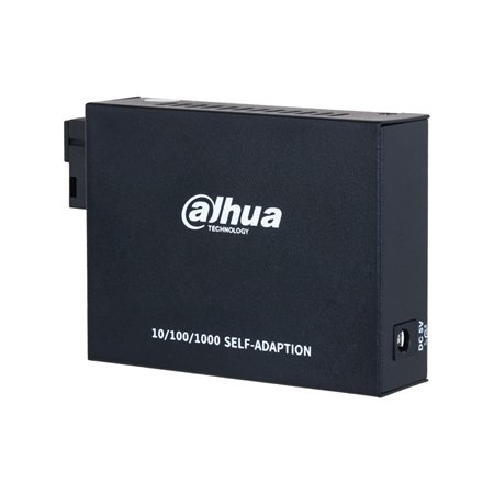 DAHUA-5082|Transceptor óptico Ethernet Gigabit monomodo Dahua