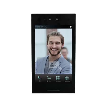 DAHUA-5123|Poste de rue IP Dahua Ultra avec écran tactile 10,1" et reconnaissance faciale