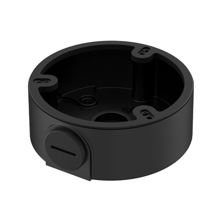 DAHUA-5174|Caja de conexiones de aluminio Dahua en color negro para montaje de cámaras