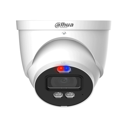 DAHUA-5219|Dôme 4-en-1 Dahua Active Deterrence 5MP avec Smart Dual Light et objectif fixe de 3,6 mm