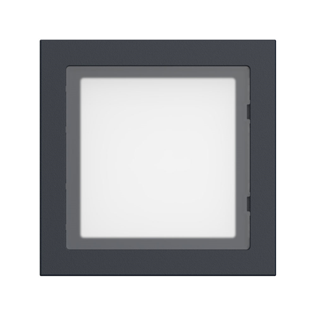 DAHUA-5260|Módulo Dahua para estación de videoportero IP modular con frontal negro de aluminio